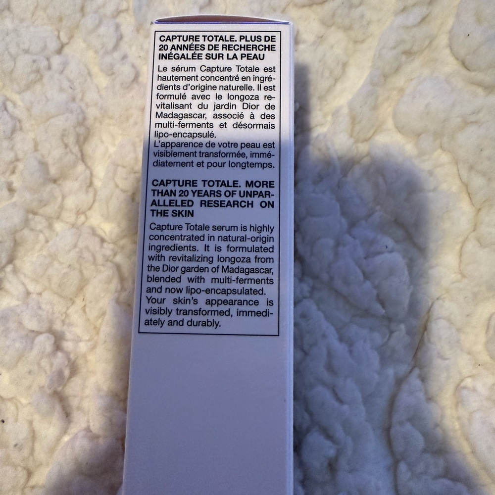 Dior Capture Totale Le Serum 1oz New - Picture 2 of 5